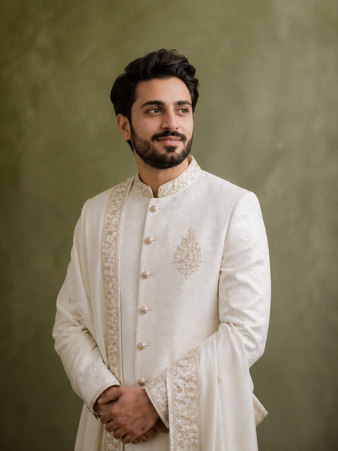Groom portrait